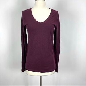 Susina long sleeve shirt maroon